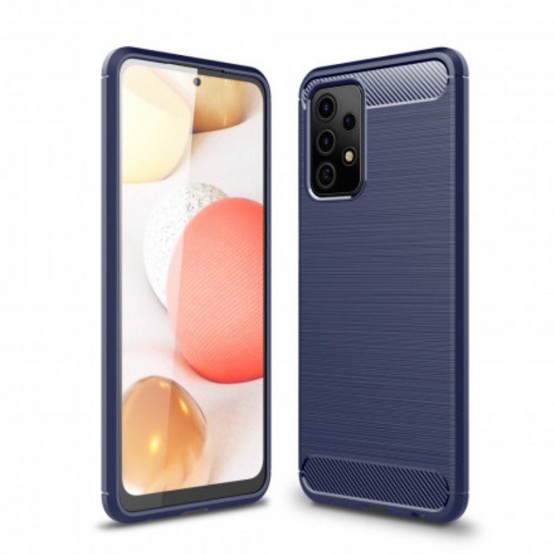 Etui do Samsung Galaxy A52 4G / A52 5G / A52s 5G Szczotkowane Włókno Węglowe