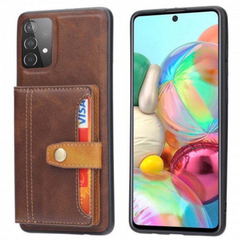 Etui do Samsung Galaxy A52 4G / A52 5G / A52s 5G Uchwyt Na Kartę Wsparcia Bez Użycia Rąk