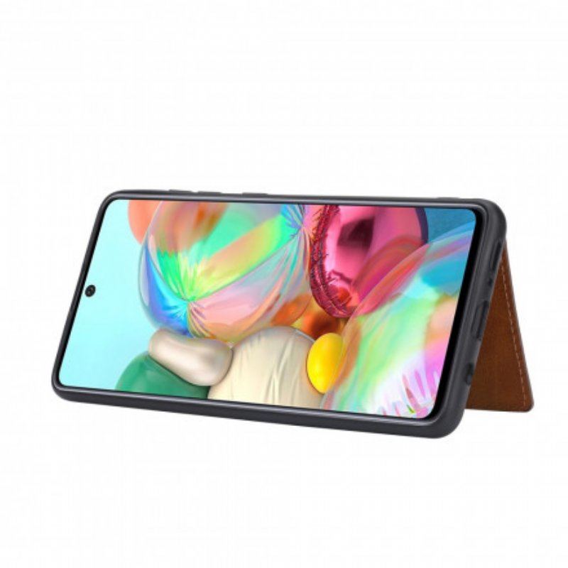 Etui do Samsung Galaxy A52 4G / A52 5G / A52s 5G Uchwyt Na Kartę Wsparcia Bez Użycia Rąk