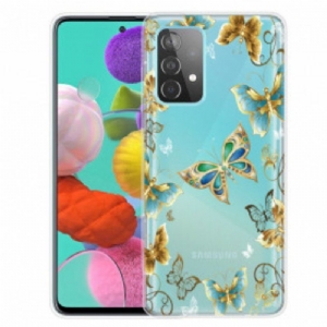 Etui do Samsung Galaxy A52 4G / A52 5G / A52s 5G Zaprojektuj Motyle