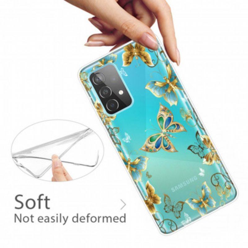 Etui do Samsung Galaxy A52 4G / A52 5G / A52s 5G Zaprojektuj Motyle