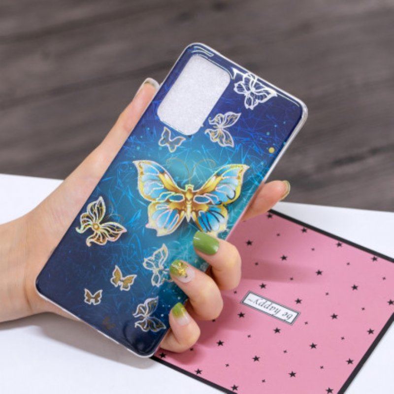 Etui do Samsung Galaxy A52 4G / A52 5G / A52s 5G Zaprojektuj Motyle