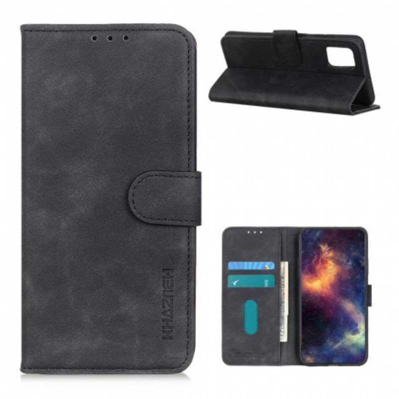 Etui Folio do Samsung Galaxy A52 4G / A52 5G / A52s 5G Khazneh Efekt Skóry W Stylu Vintage