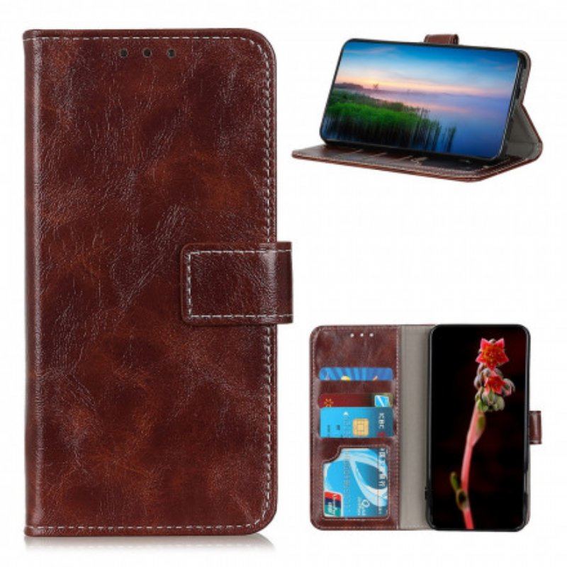 Etui Folio do Samsung Galaxy A52 4G / A52 5G / A52s 5G Odsłonięte Szwy