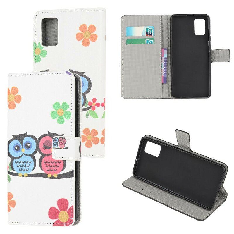 Etui Folio do Samsung Galaxy A52 4G / A52 5G / A52s 5G Para Sów