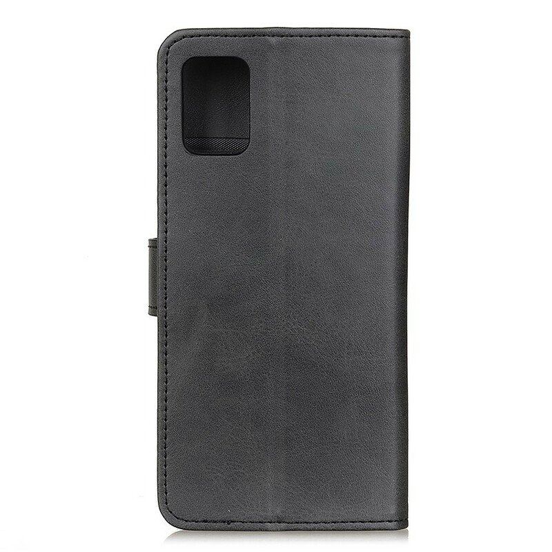 Etui Folio do Samsung Galaxy A52 4G / A52 5G / A52s 5G Retro Matowy Efekt Skóry