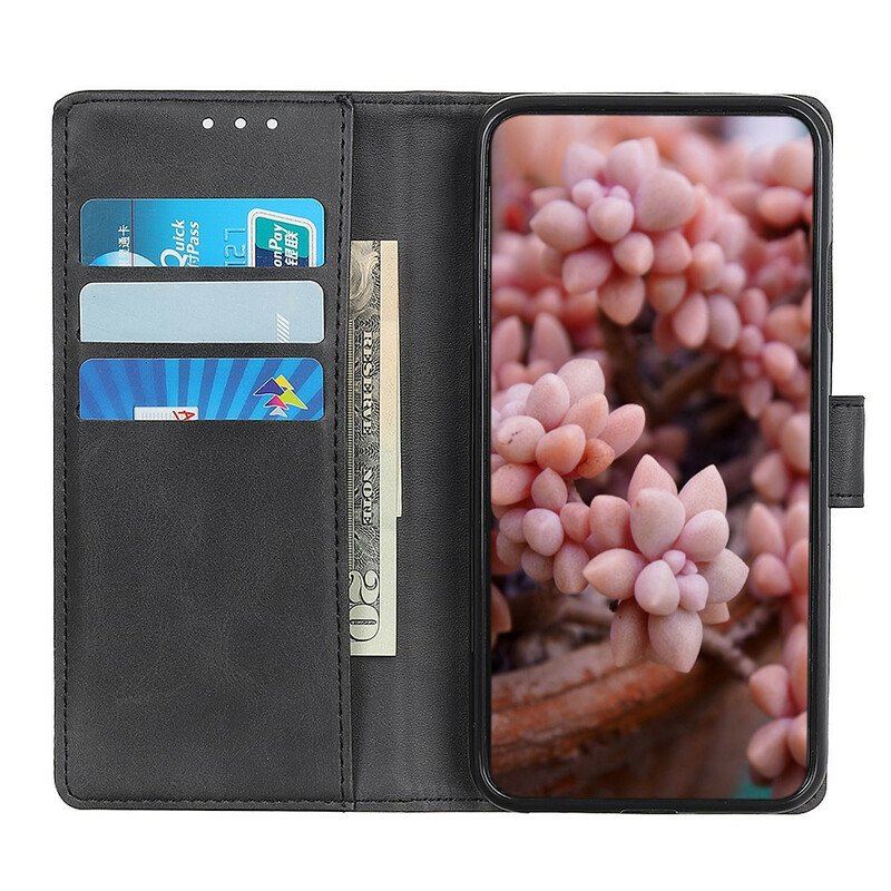 Etui Folio do Samsung Galaxy A52 4G / A52 5G / A52s 5G Retro Matowy Efekt Skóry