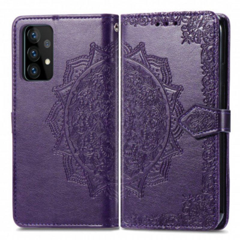 Etui Folio do Samsung Galaxy A52 4G / A52 5G / A52s 5G Średniowiecze Mandali