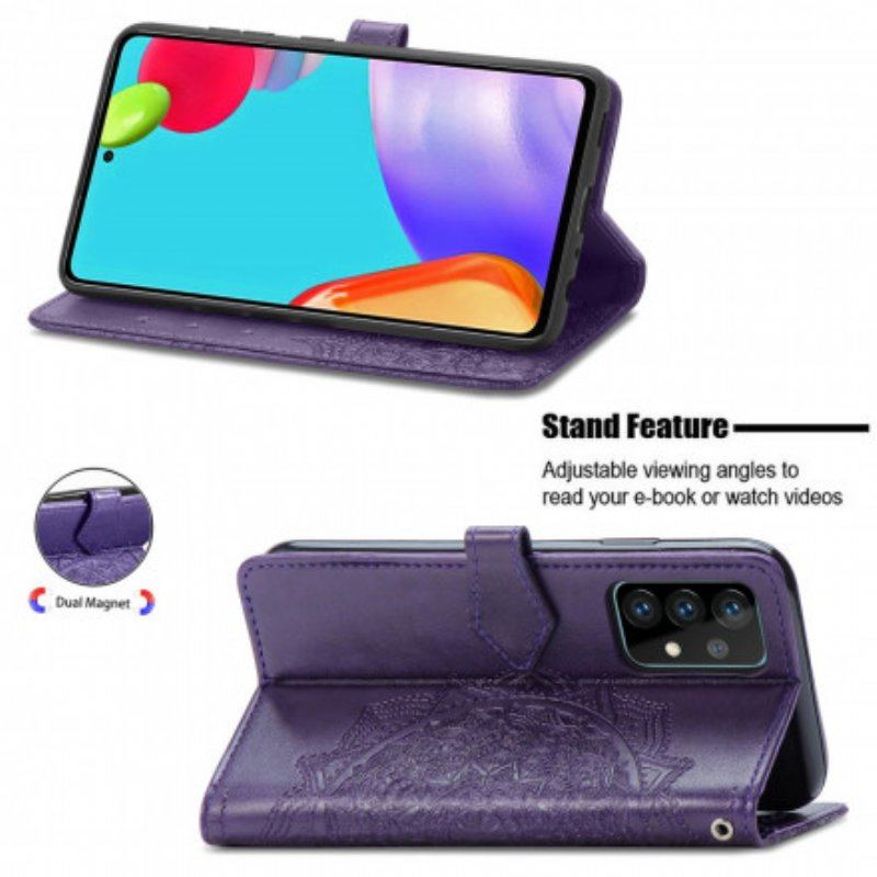 Etui Folio do Samsung Galaxy A52 4G / A52 5G / A52s 5G Średniowiecze Mandali