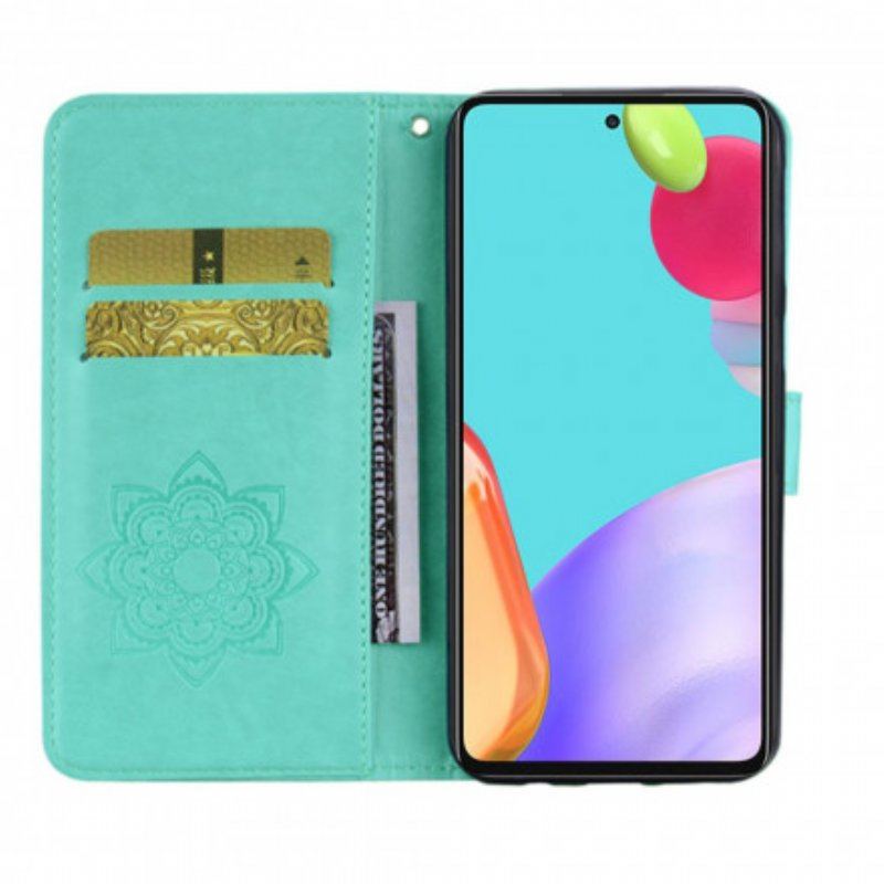 Etui Folio do Samsung Galaxy A52 4G / A52 5G / A52s 5G Sowa Mandala I Urok