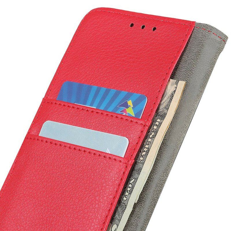 Etui Folio do Samsung Galaxy A52 4G / A52 5G / A52s 5G Tradycyjnie Liczi