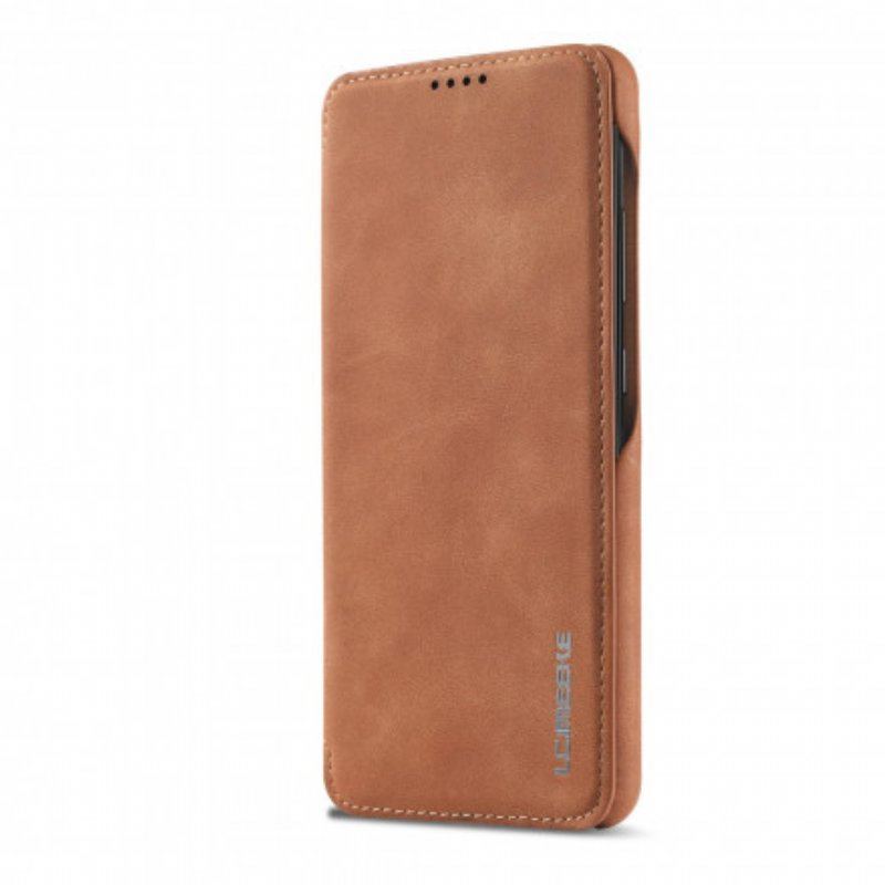 Etui Na Telefon do Samsung Galaxy A52 4G / A52 5G / A52s 5G Etui Folio Lc.imeeke Efekt Skóry