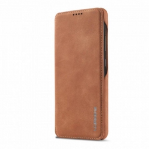 Etui Na Telefon do Samsung Galaxy A52 4G / A52 5G / A52s 5G Etui Folio Lc.imeeke Efekt Skóry