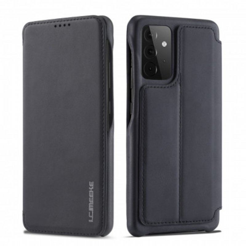 Etui Na Telefon do Samsung Galaxy A52 4G / A52 5G / A52s 5G Etui Folio Lc.imeeke Efekt Skóry