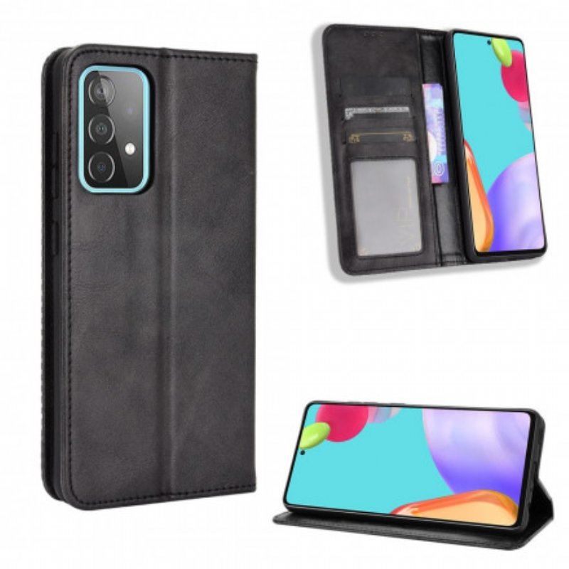 Etui Na Telefon do Samsung Galaxy A52 4G / A52 5G / A52s 5G Etui Folio Stylizowany Efekt Skóry W Stylu Vintage