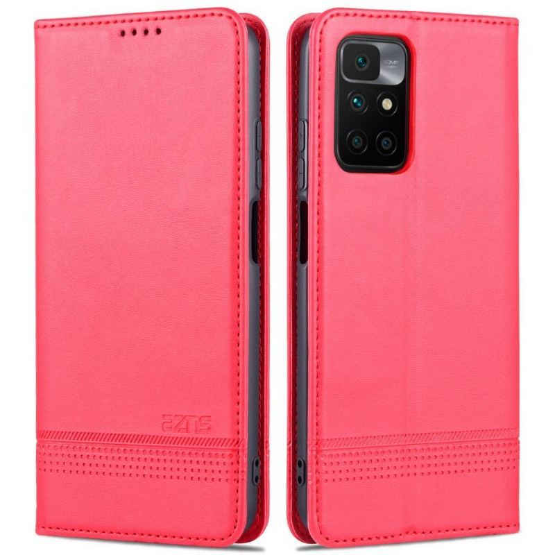 Etui do Xiaomi Redmi 10 Anti-fall Portfel Azns Sztuczna Skóra