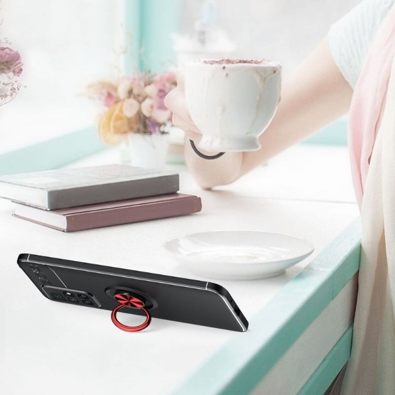 Etui do Xiaomi Redmi 10 Silikon Z Obrotowym Uchwytem