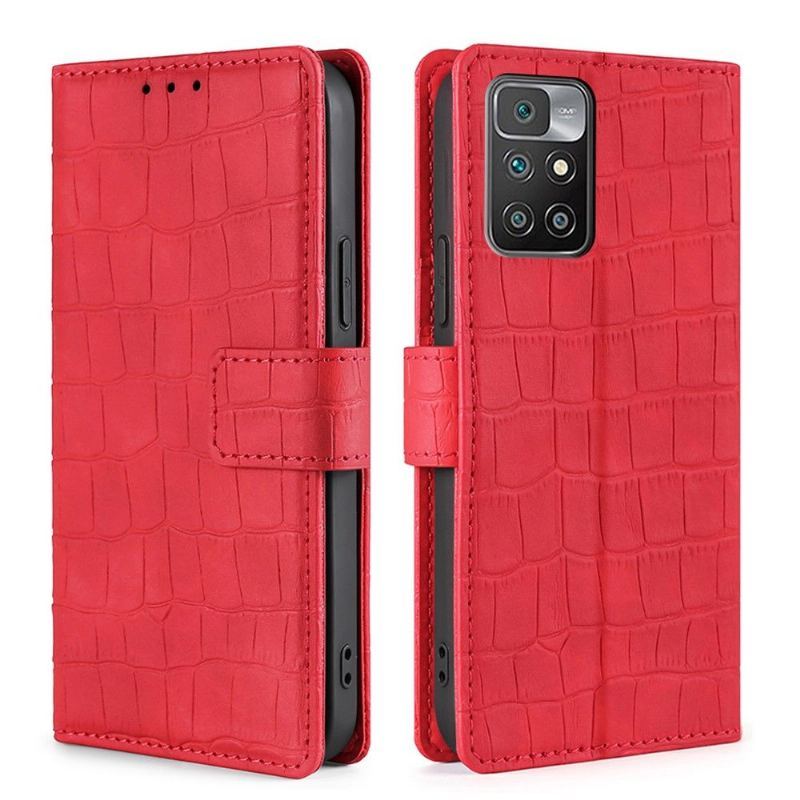 Etui Folio do Xiaomi Redmi 10 Anafaux Crocodile Leather