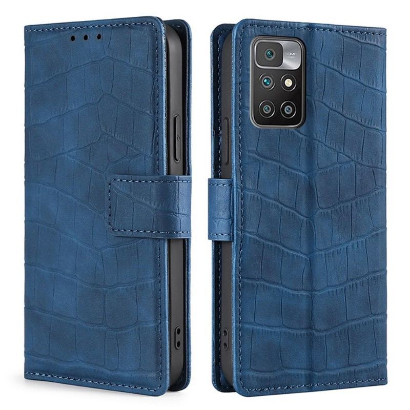 Etui Folio do Xiaomi Redmi 10 Anafaux Crocodile Leather