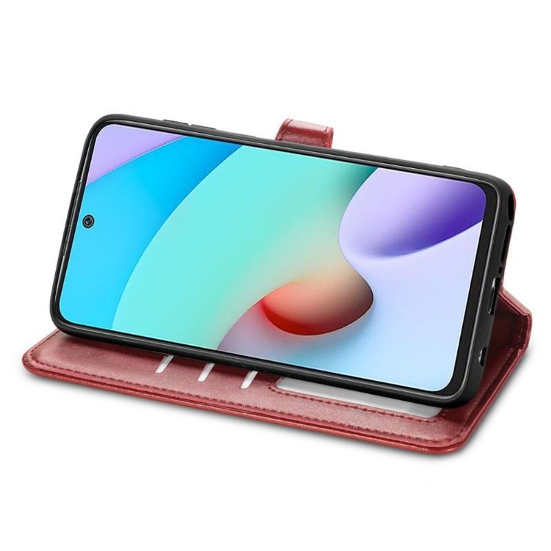 Etui Folio do Xiaomi Redmi 10 Classic Indila Etui Na Karty Ze Sztucznej Skóry