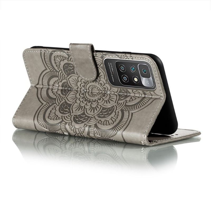 Etui Folio do Xiaomi Redmi 10 Classic Pojedyncza Mandala