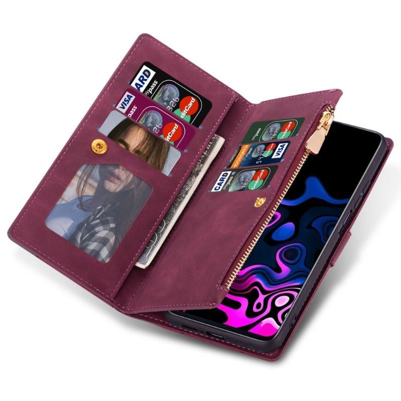 Etui Folio do Xiaomi Redmi 10 Portfel Célia Portfel Ze Sztucznej Skóry