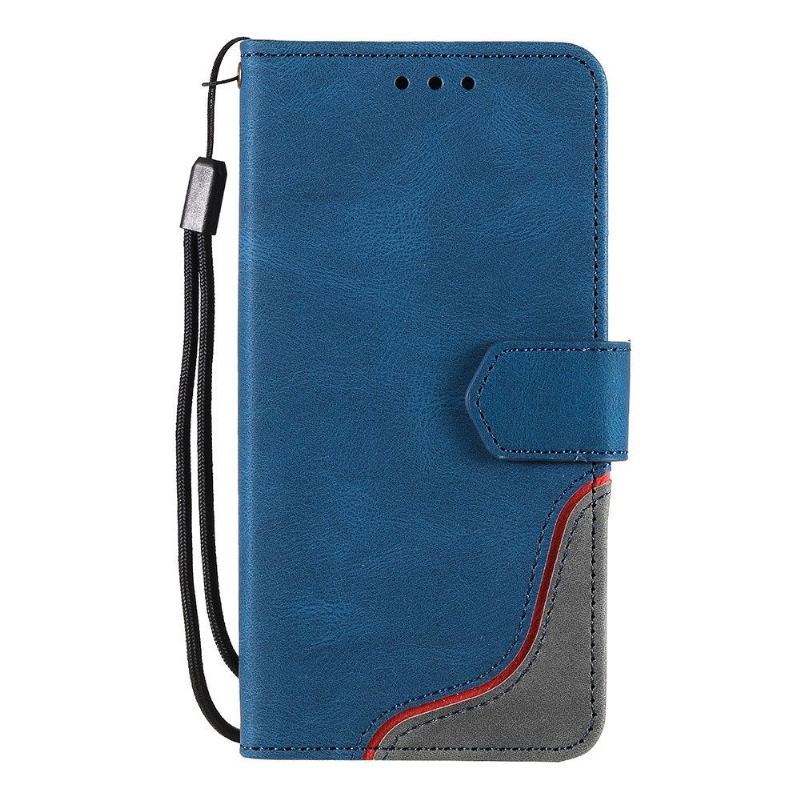 Etui Folio do Xiaomi Redmi 10 Skórzany Futerał Faux Skórzana Klapka Seria 002