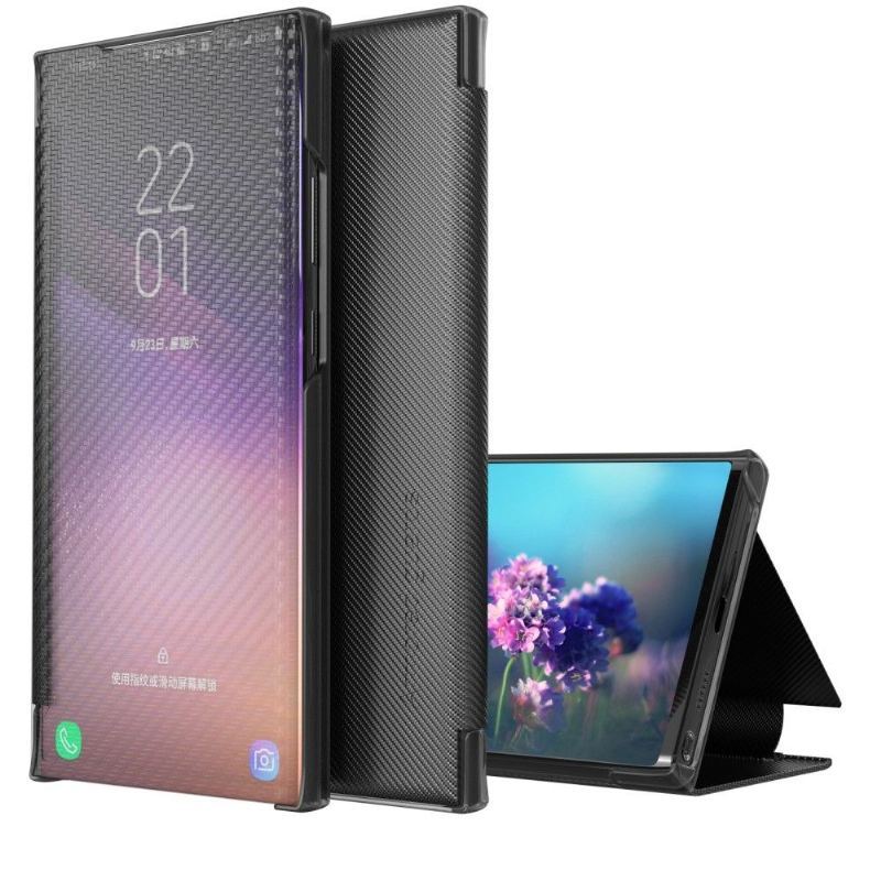 Etui Na Telefon do Xiaomi Redmi 10 Etui Folio Włókno Węglowe