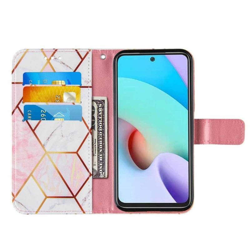 Etui Na Telefon Pokrowce do Xiaomi Redmi 10 Biznes Chic Geometria