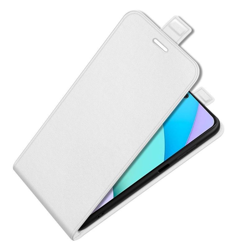 Etui Na Telefon Pokrowce do Xiaomi Redmi 10 Biznes Etui Folio Ze Sztucznej Skóry W Pionie