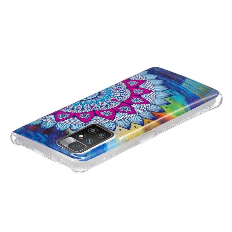 Futerały do Xiaomi Redmi 10 Luminous Colorful Mandala