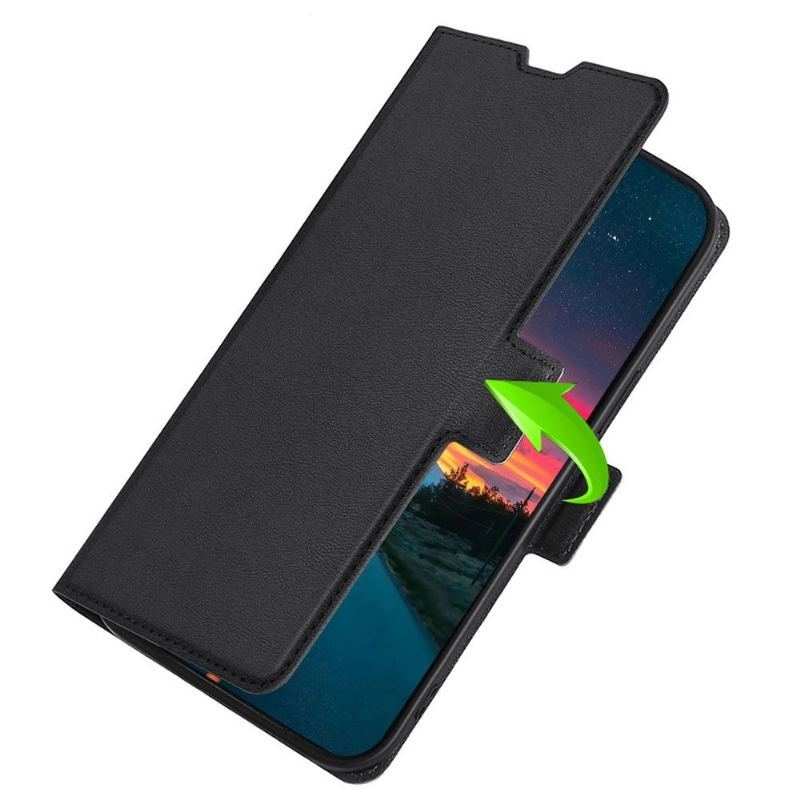 Etui Na Telefon Pokrowce do Honor Magic 4 Pro Biznes Faux Leather Minimalistyczny Biznes