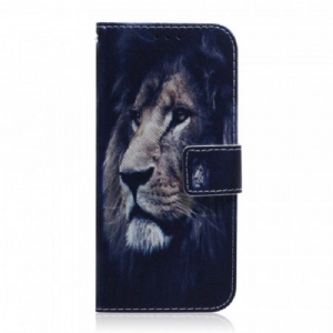 Etui Folio do Honor 50 Lite Śniący Lew