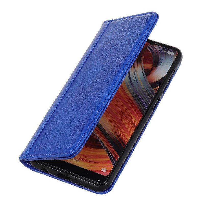 Etui Na Telefon do Honor 50 Lite Etui Folio Elegancka Dwoina Skóry Liczi