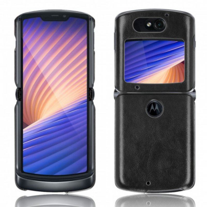 Futerały do Motorola Razr 5G Sztuczna Skóra Liczi