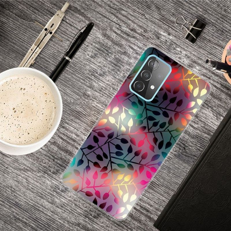 Etui do Samsung Galaxy A32 4G Classic Liść