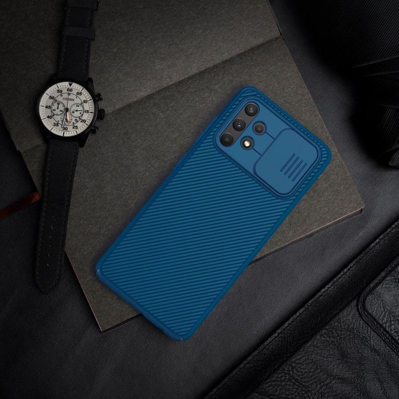 Etui do Samsung Galaxy A32 4G Classic Z Tylną Osłoną Obiektywu