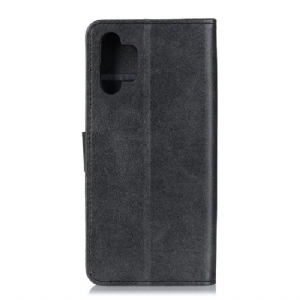 Etui Folio do Samsung Galaxy A32 4G Obrzeża Marius Efekt Matowej Skóry