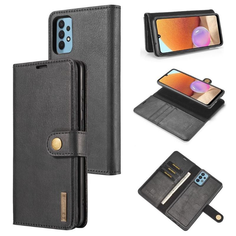 Futerały Etui Folio do Samsung Galaxy A32 4G Etui Ochronne 2w1 Odłączany