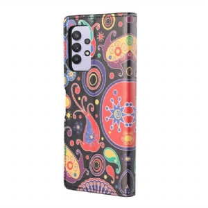 Obudowa Etui Na Telefon do Samsung Galaxy A32 4G Paisley_kwiaty