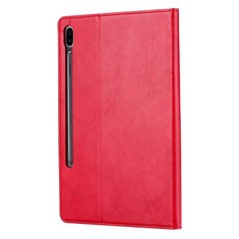 Etui Folio do Samsung Galaxy Tab S7 FE Faux Skórzane Etui Na Stojak