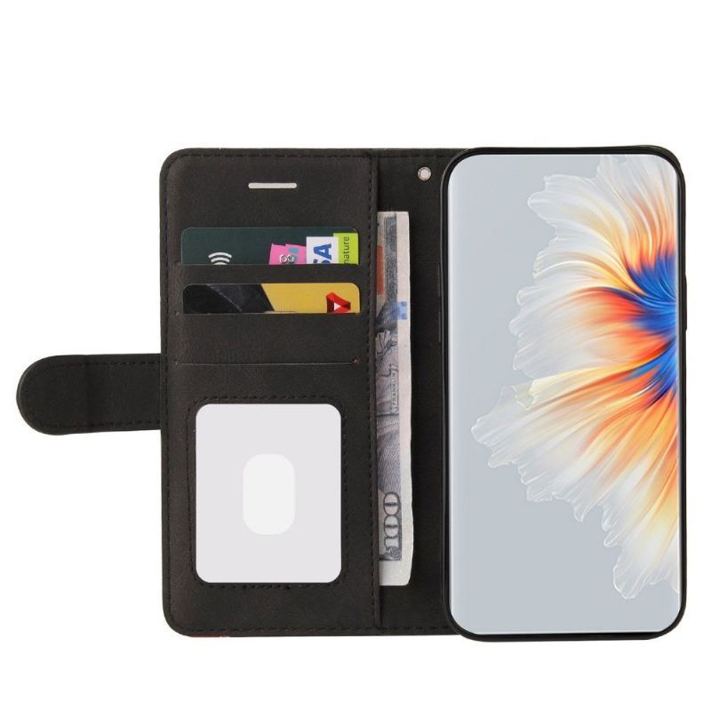 Etui Folio do Xiaomi Mix 4 Bicolor Artystyczny