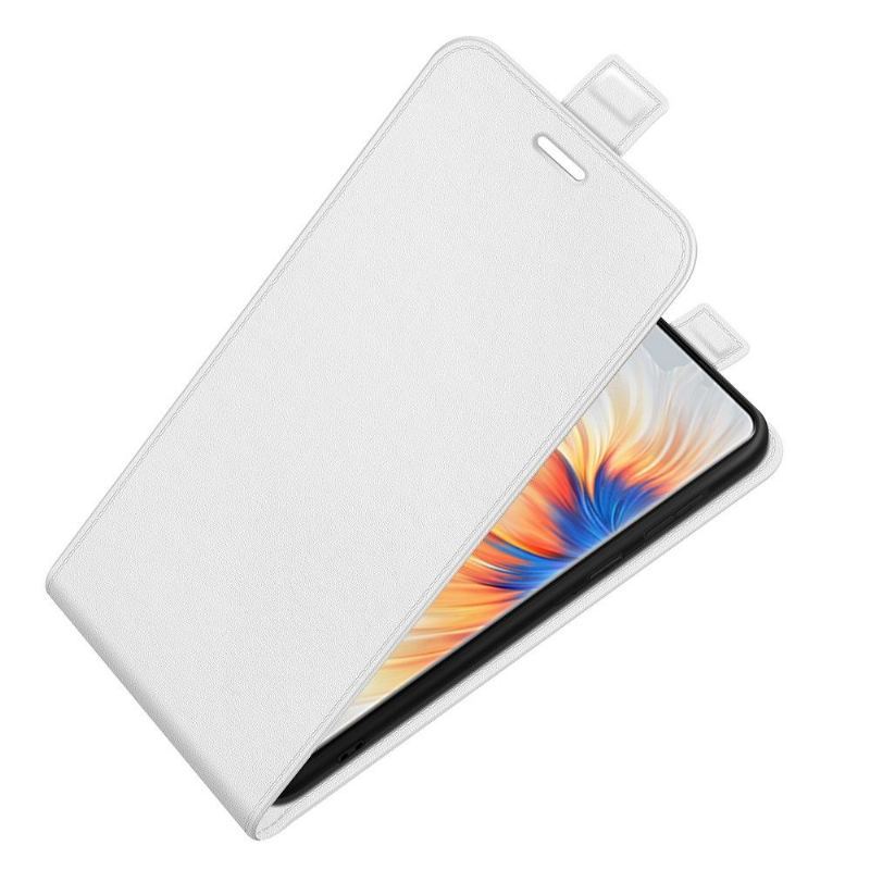 Etui Folio do Xiaomi Mix 4 Obrzeża Skórzany Futerał Ze Sztucznej Skóry W Pionie