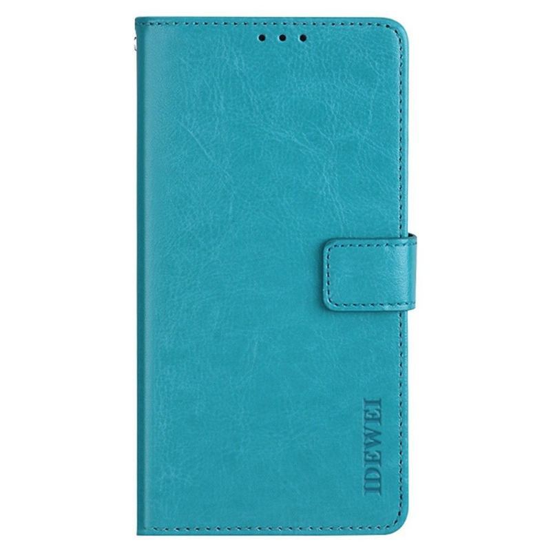 Etui Folio do Xiaomi Mix 4 Skórzany Futerał Idewei Folio Efekt Skóry