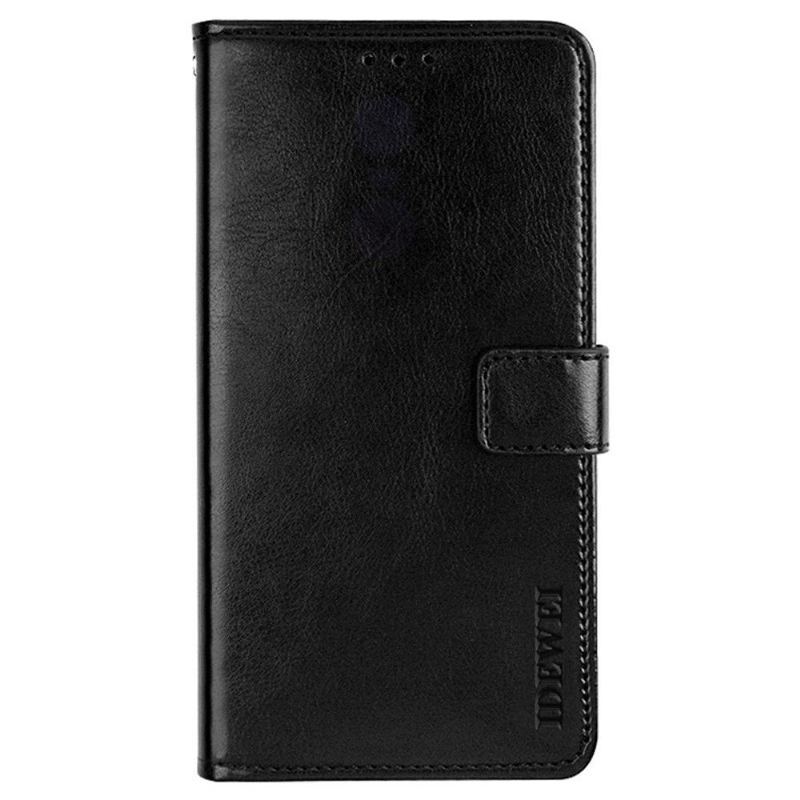 Etui Folio do Xiaomi Mix 4 Skórzany Futerał Idewei Folio Efekt Skóry