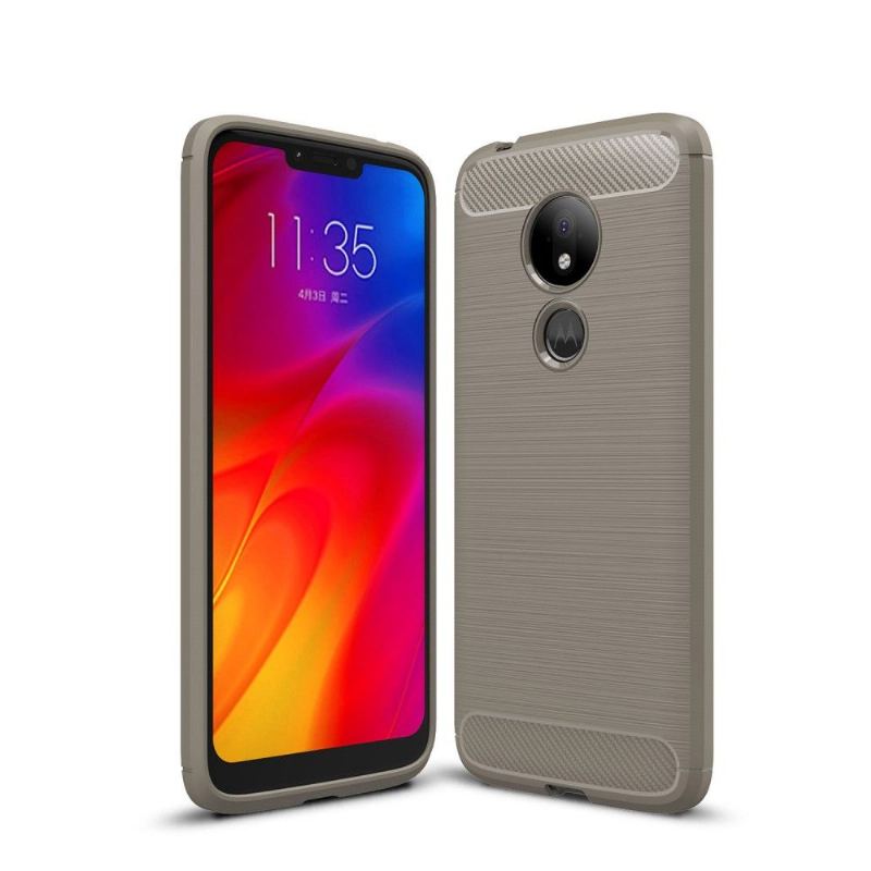 Etui do Motorola Moto G7 Power Carbon Brushed Gel