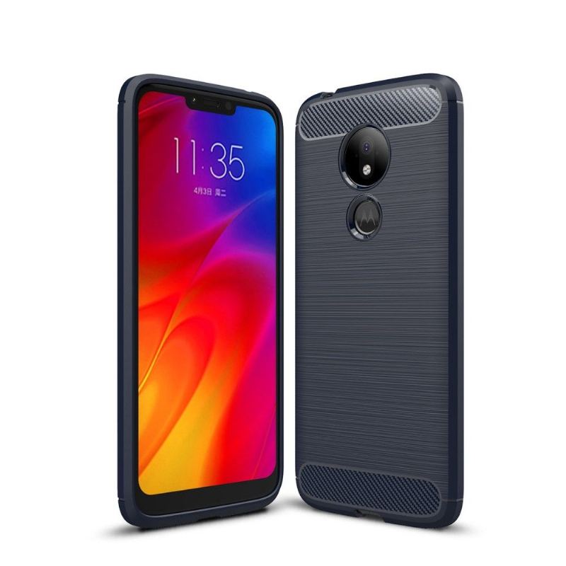 Etui do Motorola Moto G7 Power Carbon Brushed Gel