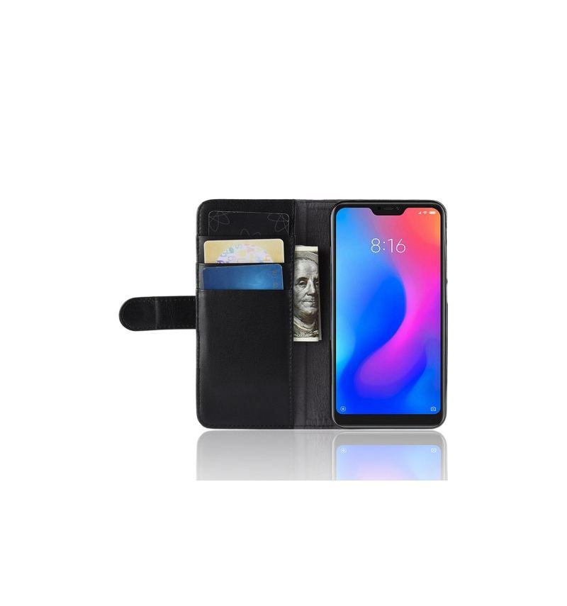 Etui do Xiaomi Mi A2 Lite Premium Skórzane Etui Na Karty