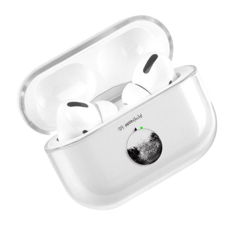 Przezroczyste Etui Moon Child Airpods Pro