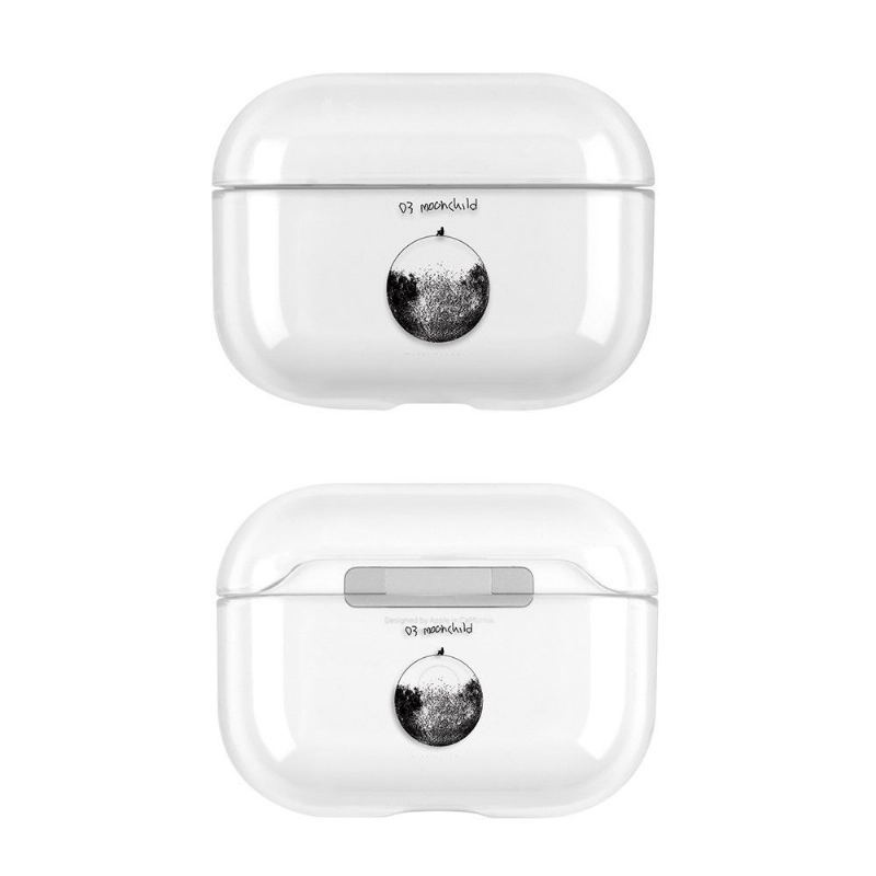 Przezroczyste Etui Moon Child Airpods Pro